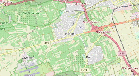 Geschäft Mainz auf Karte