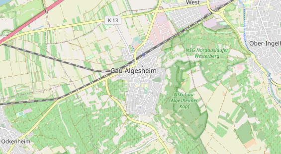 Geschäft Mainz auf Karte