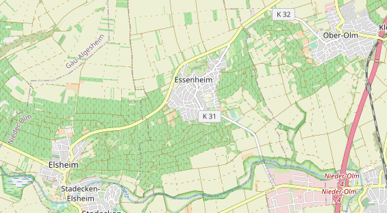 Geschäft Mainz auf Karte