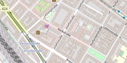 Geschäft Mainz auf Satellitenbild