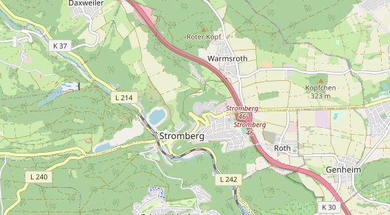 Geschäft Mainz auf Karte