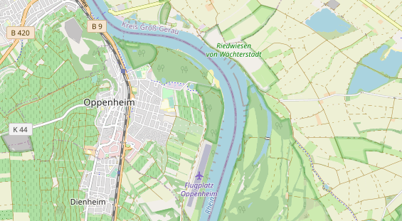 Geschäft Mainz auf Karte