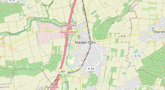 Geschäft Mainz auf Karte