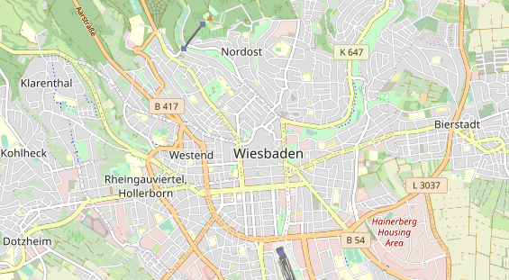 Geschäft Mainz auf Karte