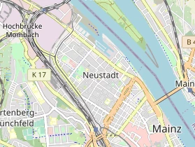 Geschäft Mainz auf Karte