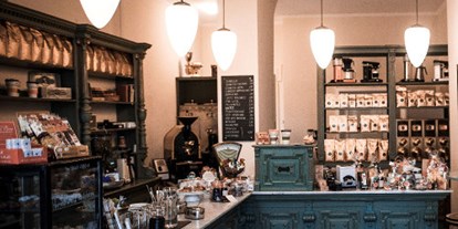 Mainz Suche - Branche: Einzelhandel (mit Ladengeschäft) - Rheinland-Pfalz - Kaffeebar - Graben 3 (Altstadt) - Müller Kaffeerösterei