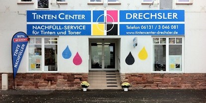 Mainz Suche - Frontansicht unseres Geschäftes - TintenCenter Drechsler