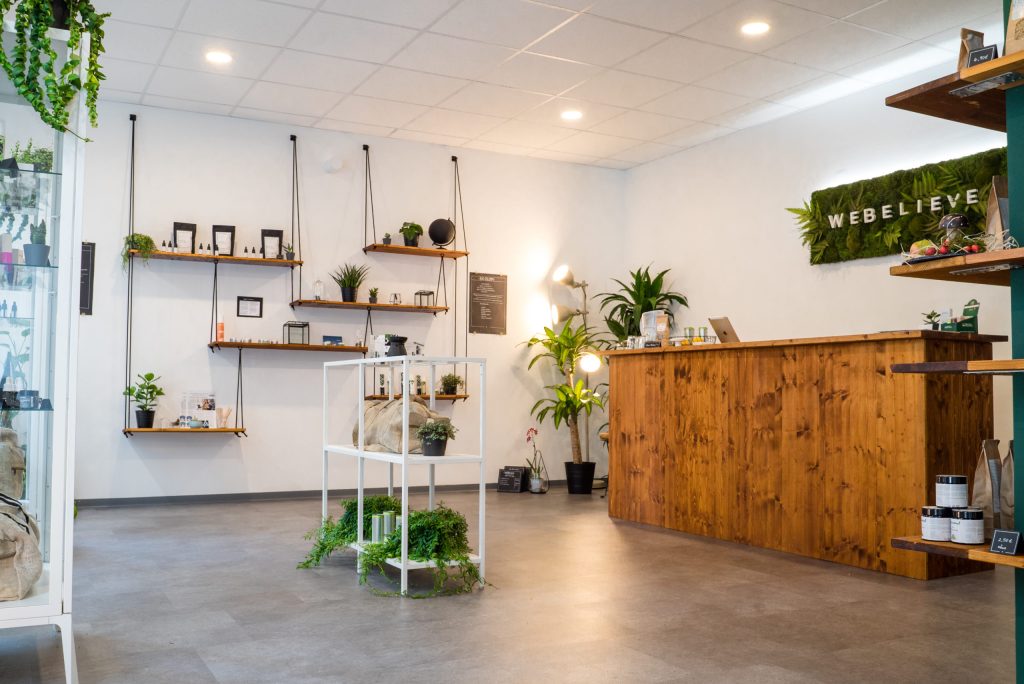 Einkaufen Mainz - Unser Store von innen. - WeBelieve CBD & Hanf Store
