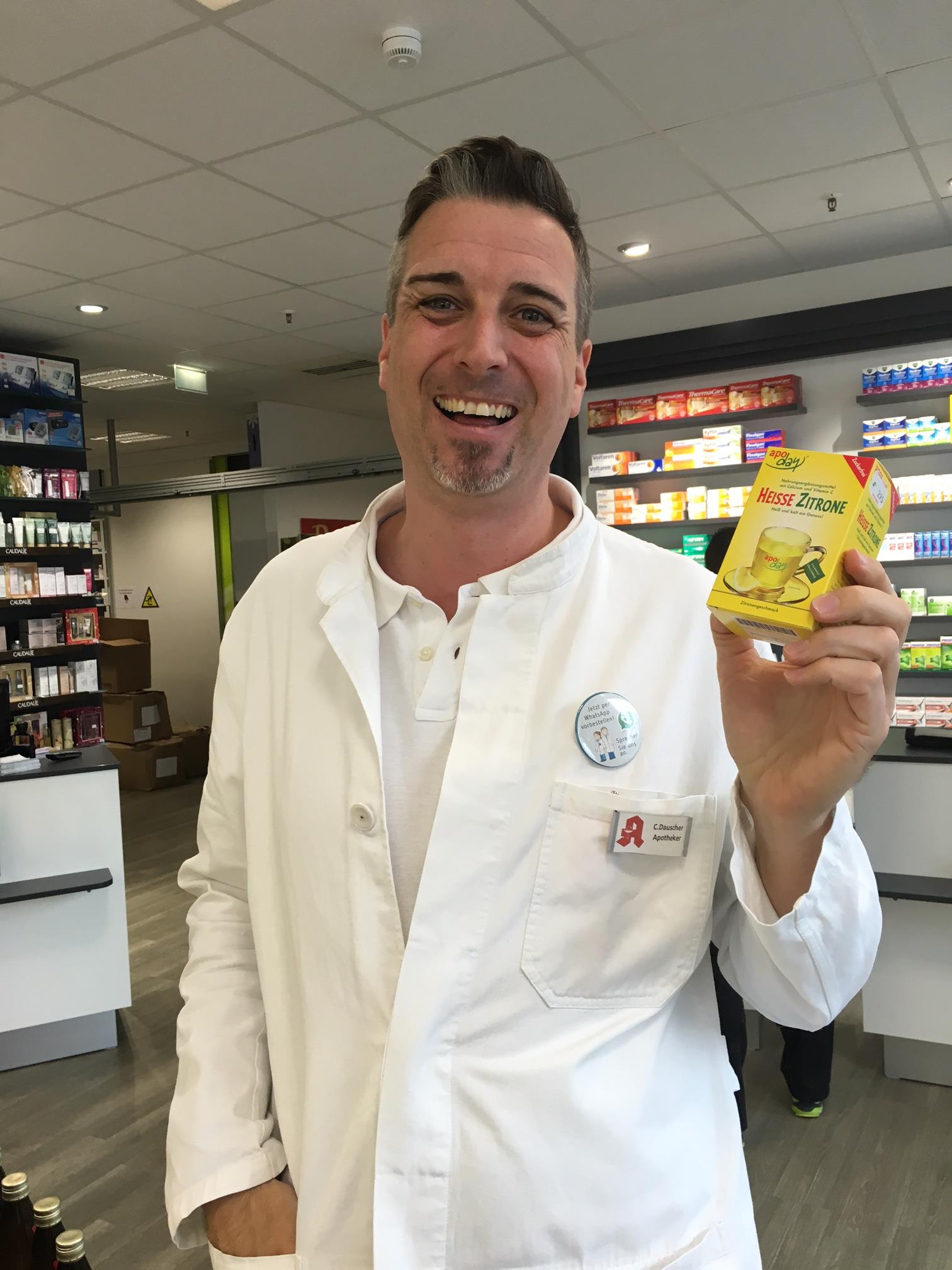 Mainz Suche - Zu finden unter: Apotheken / Drogerie / Reformhaus - Rheinhessen - Unser Filialleiter und Apotheker Christian Dauscher - Apotheke in der MED