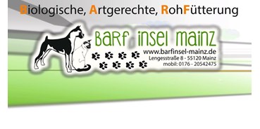 Mainz Suche - Zu finden unter: Hundesalon / Tierbedarf / Zooartikel - Barf Insel Mainz - Ernährung für Hunde & Katzen