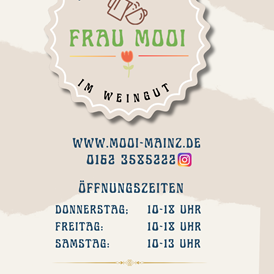 Einkaufen Mainz: Hofcafé Frau Mooi 